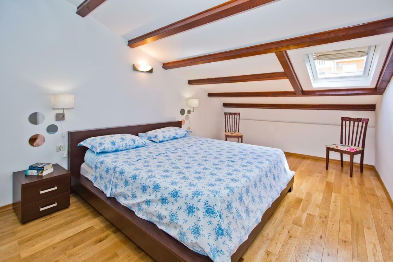Luxury Bellavista Amazing Sea Holidays With Private Beach & Parking Milna  Dış mekan fotoğraf